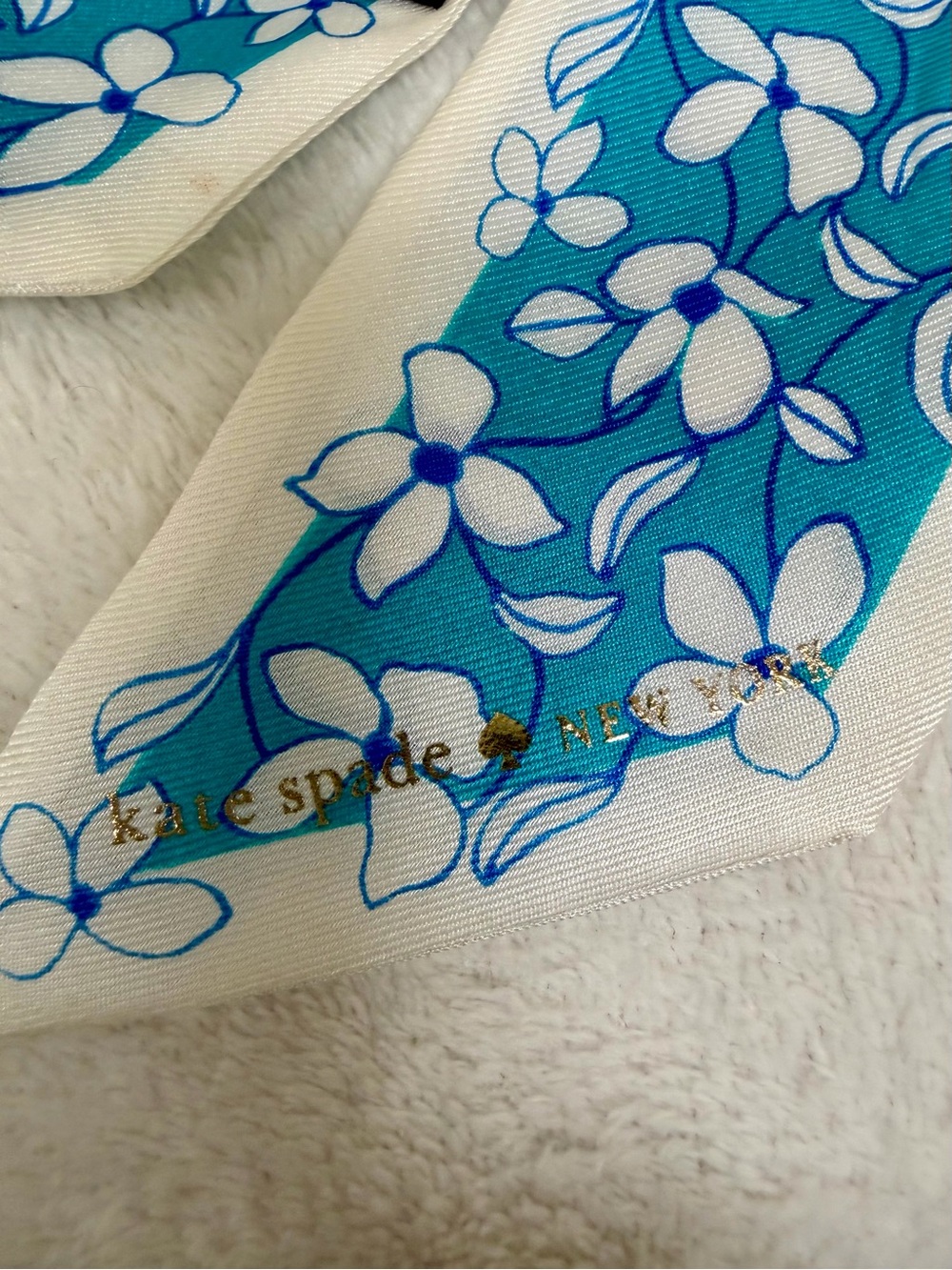 Kate Spade Silk Bag Scarf - Picture 4 of 6